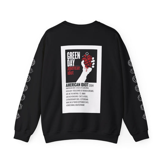 American Idiot by Green Day - 2004 Unisex Heavy Blend™ Crewneck Sweatshirt