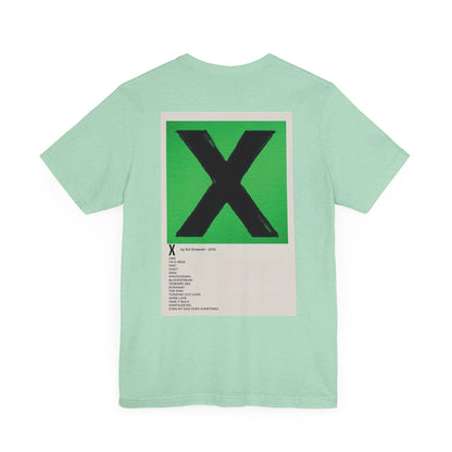 X by Ed Sheeran - 2014 Unisex Jersey Short Sleeve Tee