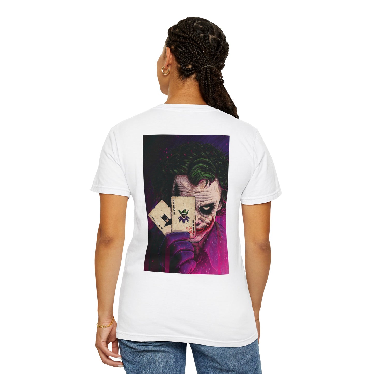 Joker Heath Ledger [2nd Edition] Unisex Garment-Dyed T-shirt