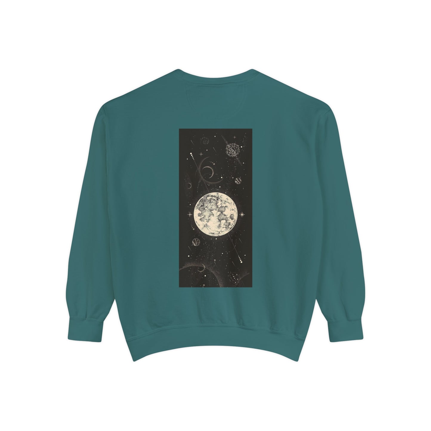 The Moon [1st Edition] Unisex Garment-Dyed Sweatshirt