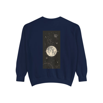 The Moon [1st Edition] Unisex Garment-Dyed Sweatshirt