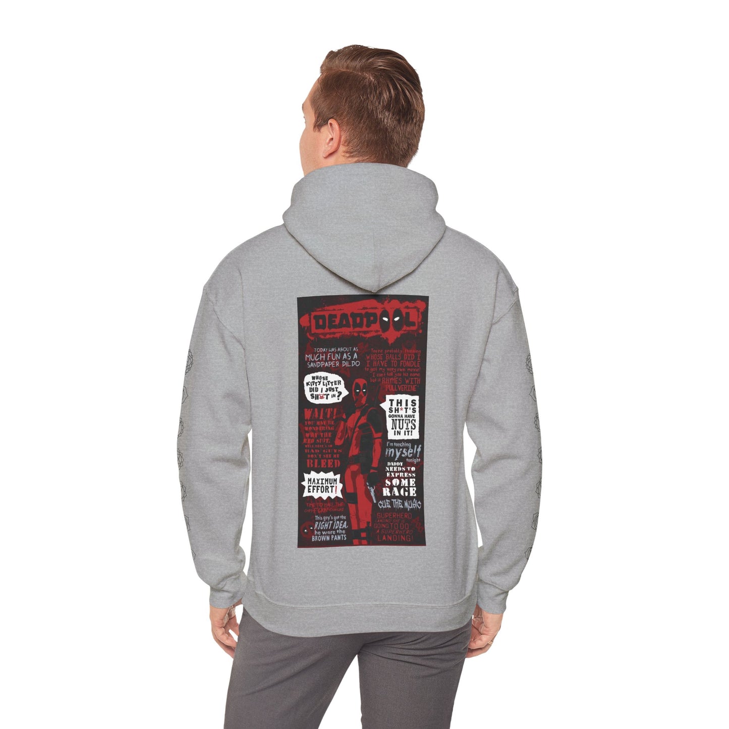 Deadpool [1st Edition] Unisex Heavy Blend™ Hooded Sweatshirt