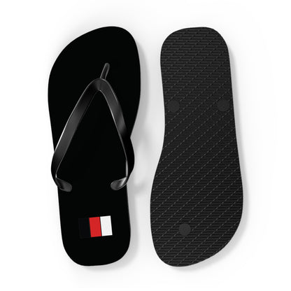 SNOBkill Unisex Flip Flops [Black Edition]