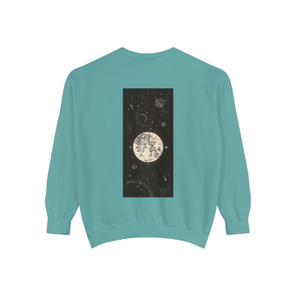 The Moon [1st Edition] Unisex Garment-Dyed Sweatshirt