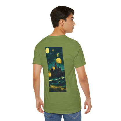 Starry Night Hogwarts Unisex Jersey Short Sleeve Tee